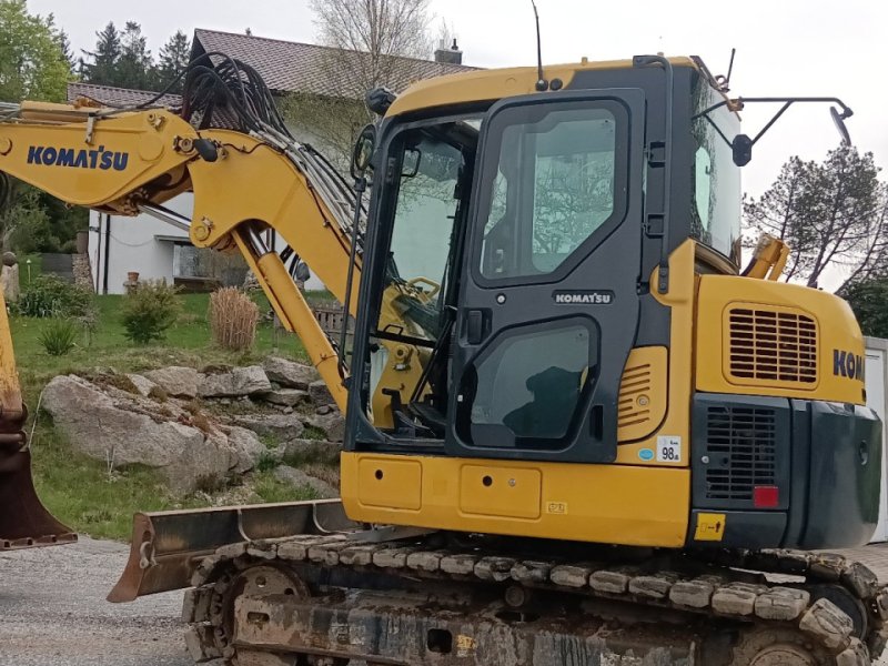 Bagger типа Komatsu PC 88 MR, Gebrauchtmaschine в Haidmühle (Фотография 1)