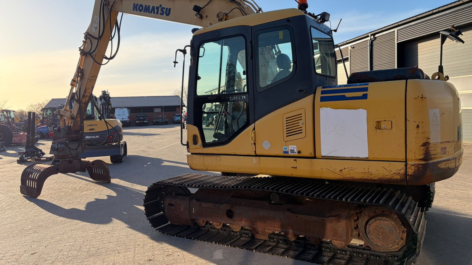 Bagger del tipo Komatsu PC130-7k, Gebrauchtmaschine In Roslev (Immagine 3)
