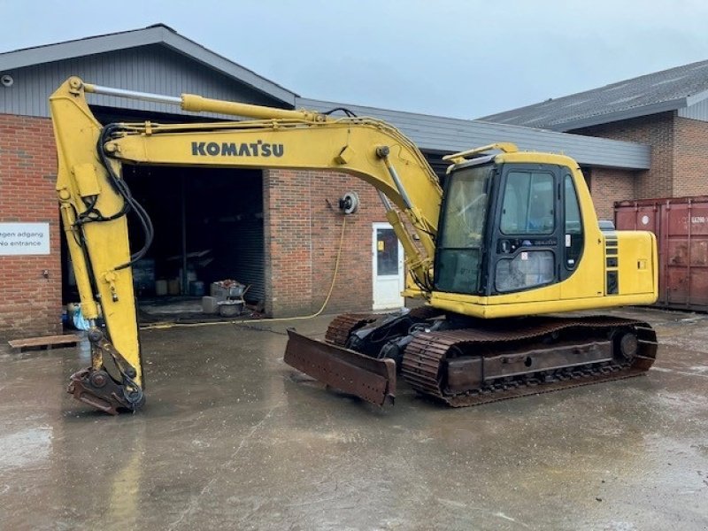 Bagger des Typs Komatsu PC130, Gebrauchtmaschine in Børkop (Bild 1)