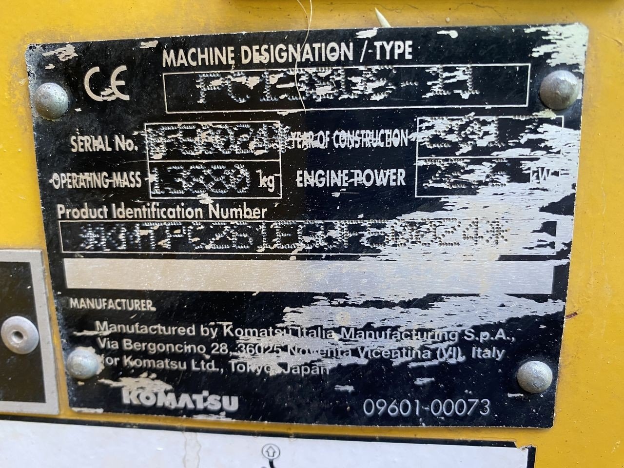 Bagger van het type Komatsu PC138US-11, Gebrauchtmaschine in Skive (Foto 11)