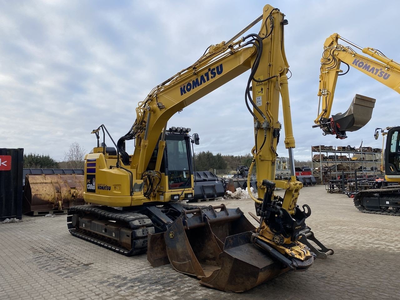 Bagger van het type Komatsu PC138US-11, Gebrauchtmaschine in Skive (Foto 5)