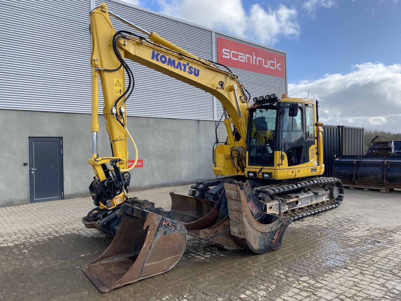 Bagger van het type Komatsu PC138US-11EO, Gebrauchtmaschine in Skive (Foto 1)