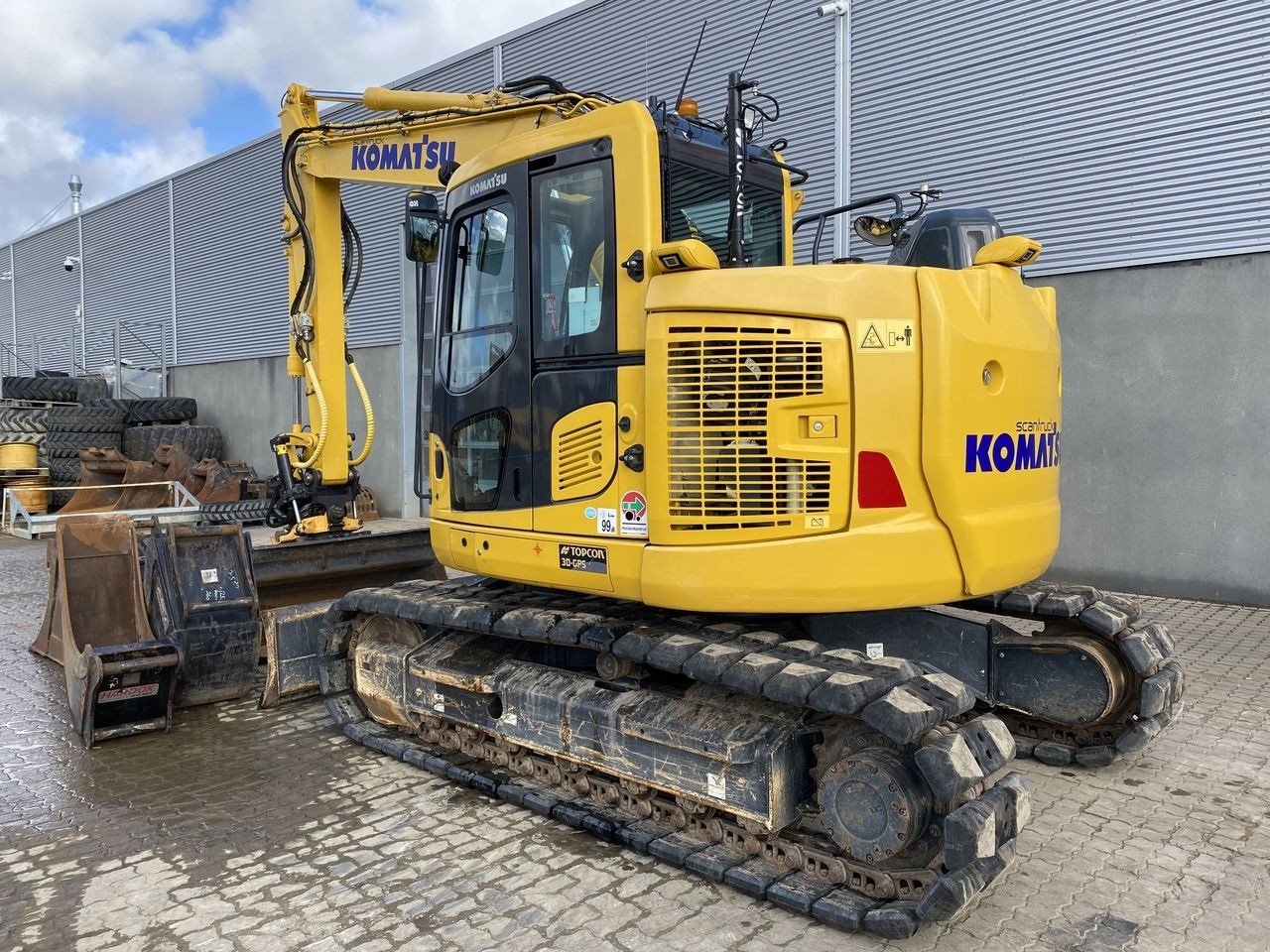 Bagger van het type Komatsu PC138US-11EO, Gebrauchtmaschine in Skive (Foto 2)