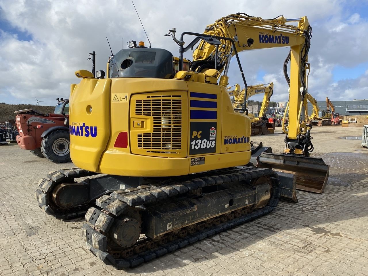Bagger van het type Komatsu PC138US-11EO, Gebrauchtmaschine in Skive (Foto 4)