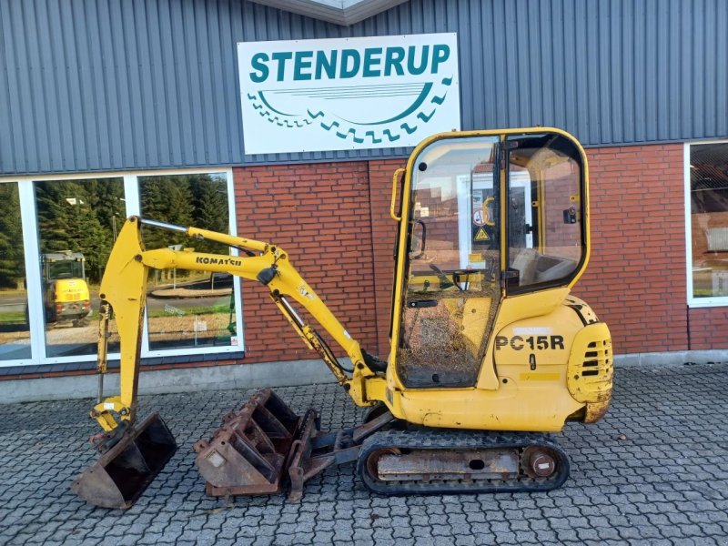 Bagger του τύπου Komatsu PC15R, Gebrauchtmaschine σε Rødding (Φωτογραφία 1)