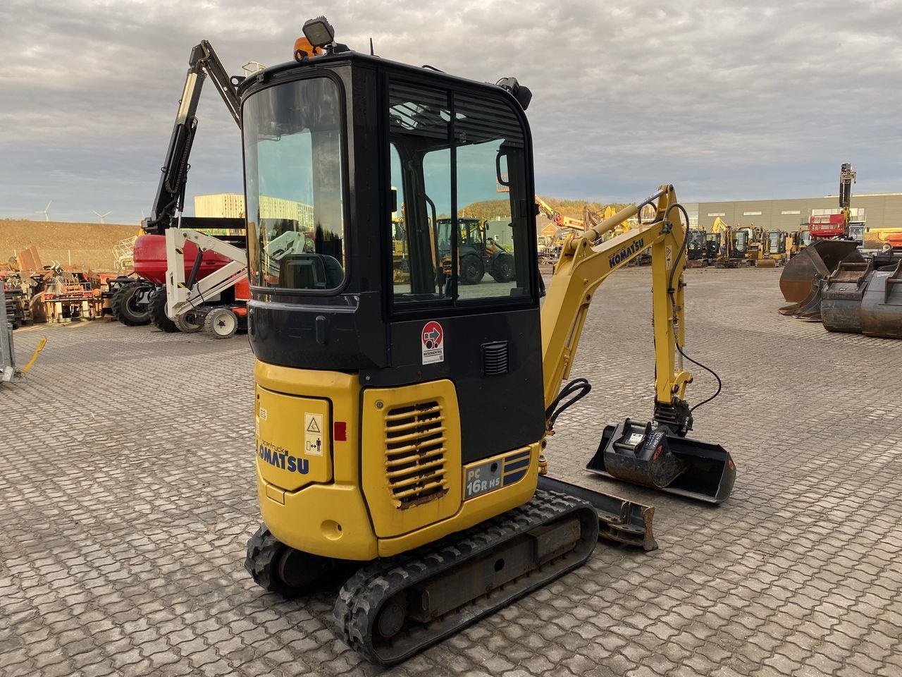 Bagger del tipo Komatsu PC16, Gebrauchtmaschine In Skive (Immagine 4)