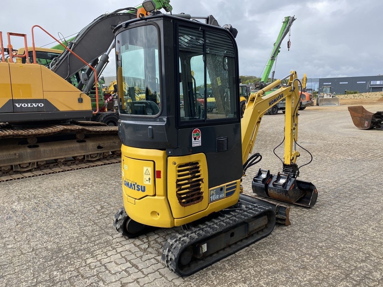 Bagger van het type Komatsu PC16, Gebrauchtmaschine in Skive (Foto 4)