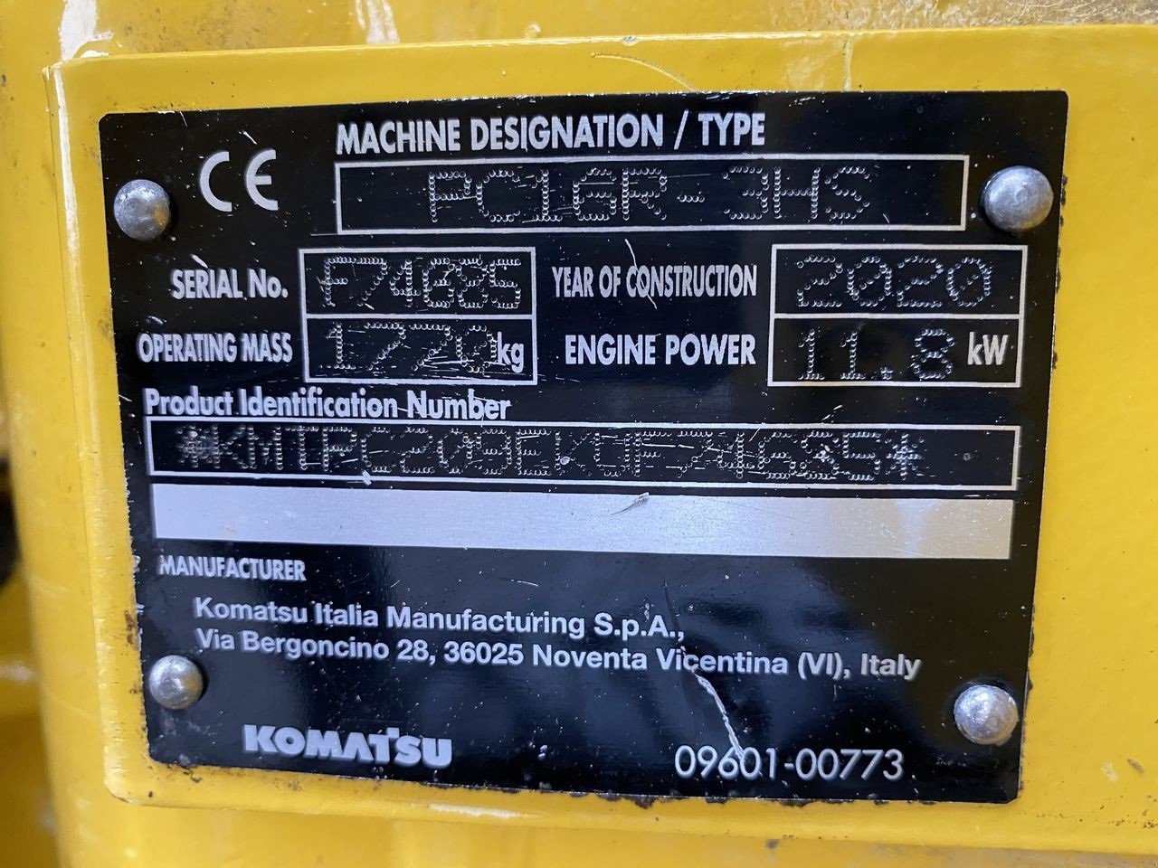 Bagger типа Komatsu PC16R-3HS PROP, Gebrauchtmaschine в Skive (Фотография 11)