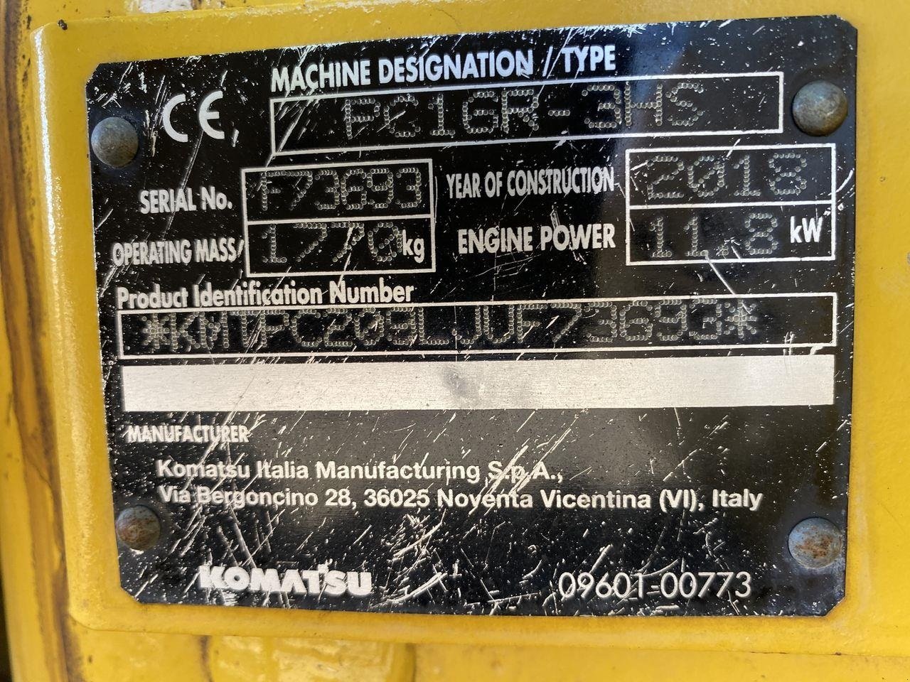 Bagger typu Komatsu PC16R-3HS, Gebrauchtmaschine v Skive (Obrázek 11)