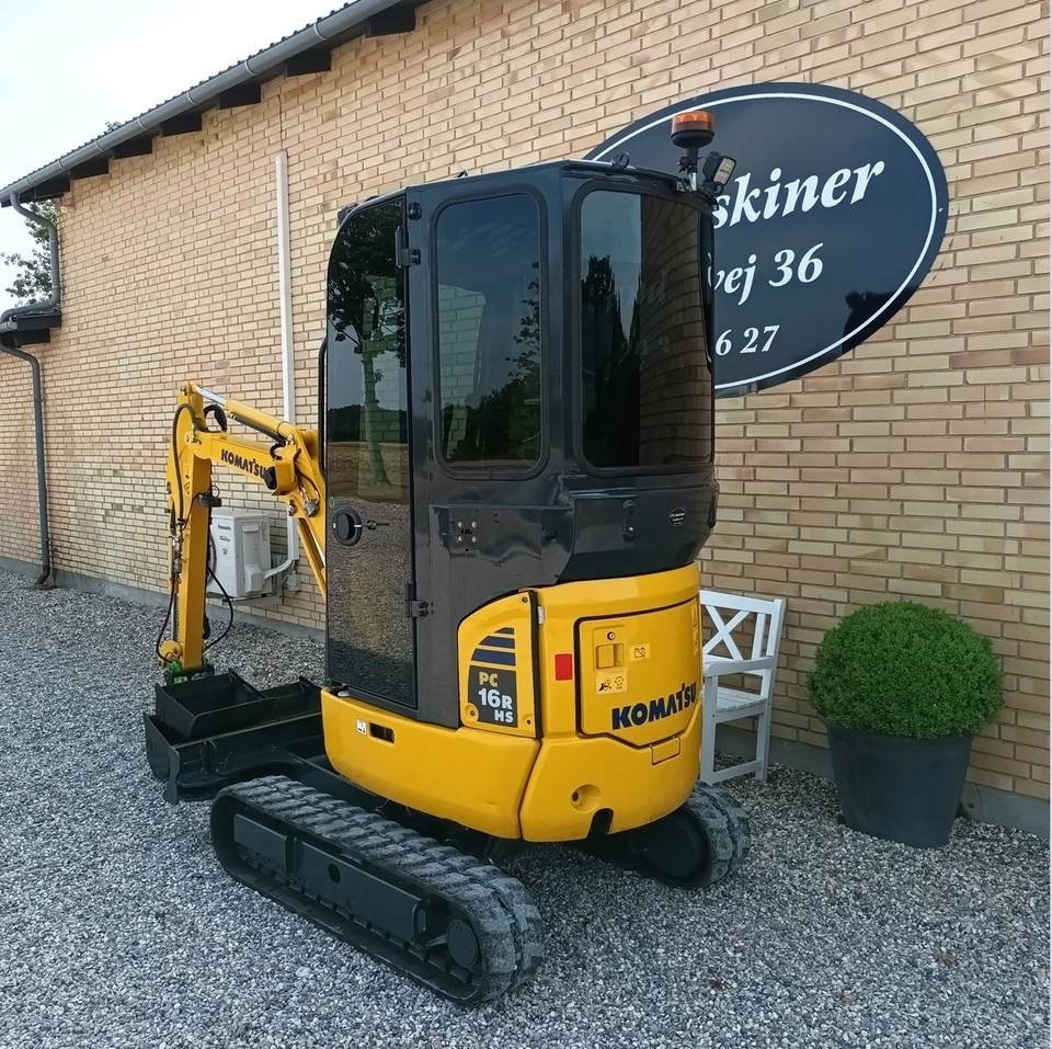 Bagger typu Komatsu pc16r hs, Gebrauchtmaschine v Fårevejle (Obrázek 8)