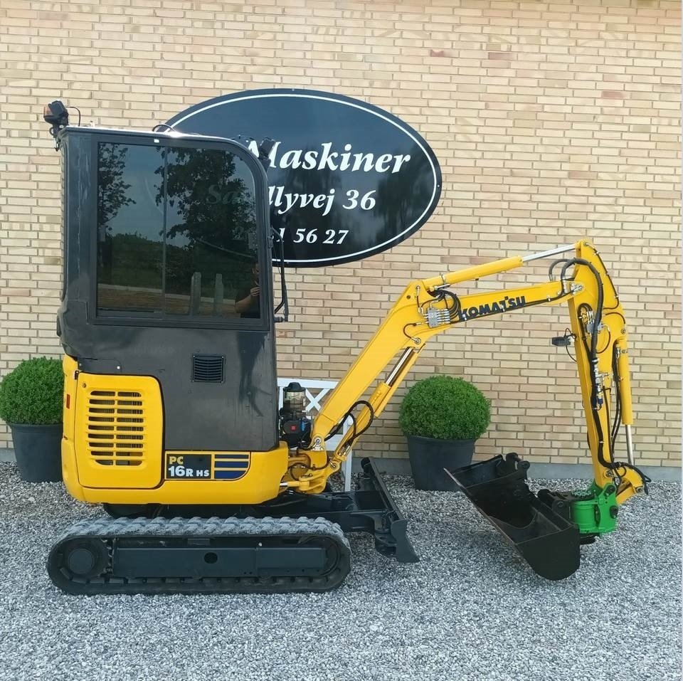 Bagger typu Komatsu pc16r hs, Gebrauchtmaschine v Fårevejle (Obrázek 3)
