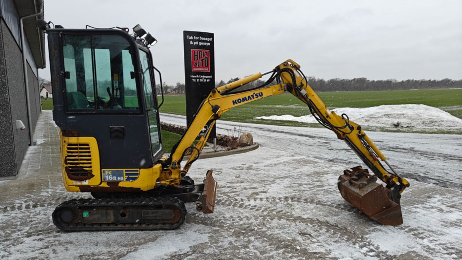 Bagger typu Komatsu PC16RHS, Gebrauchtmaschine w Vrå (Zdjęcie 2)