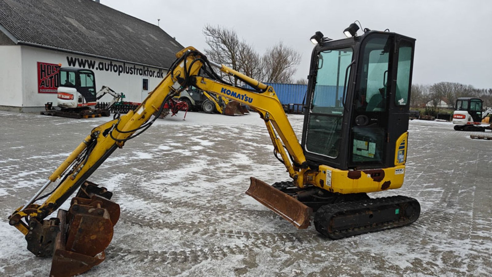 Bagger del tipo Komatsu PC16RHS, Gebrauchtmaschine en Vrå (Imagen 7)