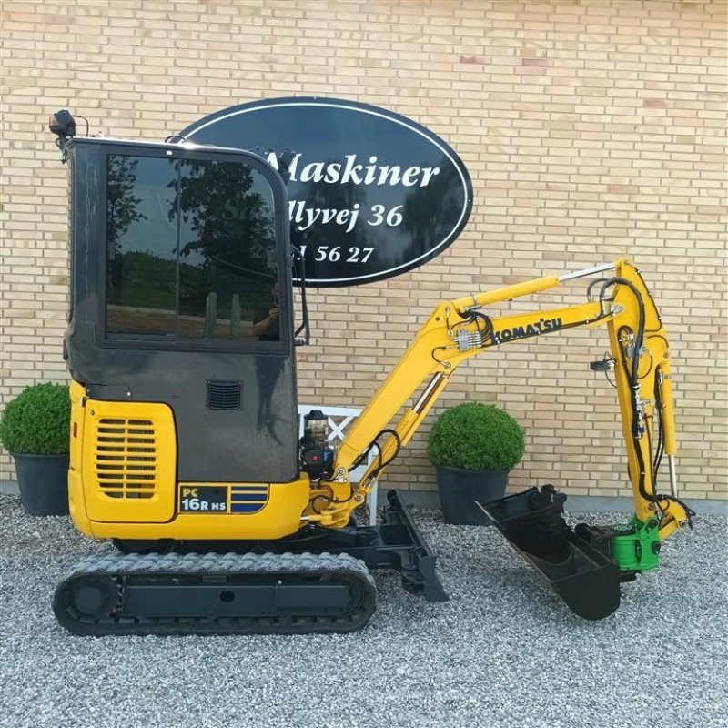 Bagger des Typs Komatsu PC16RHS, Gebrauchtmaschine in Fårevejle (Bild 2)
