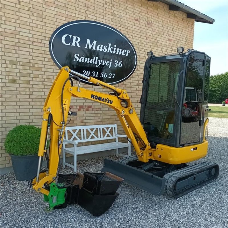 Bagger des Typs Komatsu PC16RHS, Gebrauchtmaschine in Fårevejle (Bild 4)