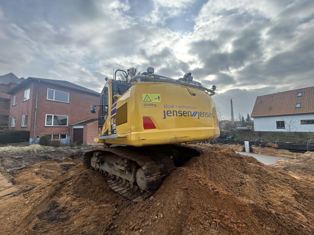 Bagger Türe ait Komatsu PC170LC-11EO, Gebrauchtmaschine içinde Skive (resim 2)