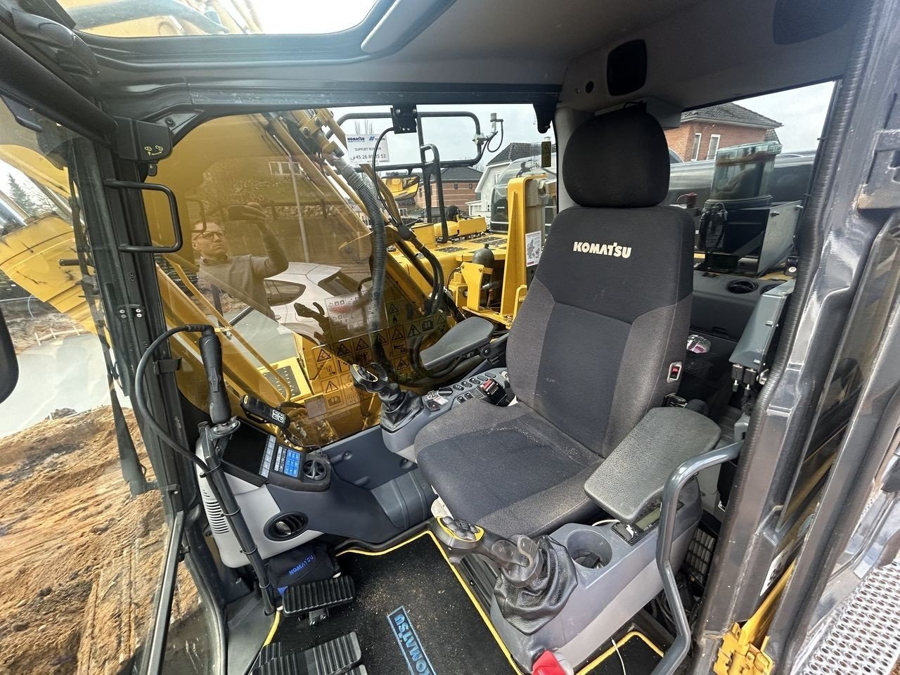 Bagger Türe ait Komatsu PC170LC-11EO, Gebrauchtmaschine içinde Skive (resim 3)