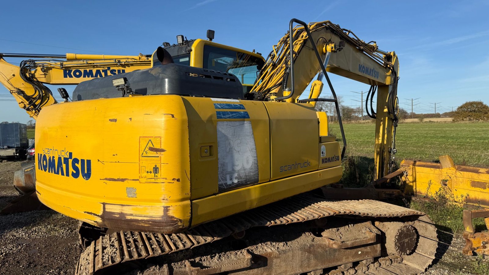 Bagger typu Komatsu PC190LC-8, Gebrauchtmaschine v Rødding (Obrázek 1)
