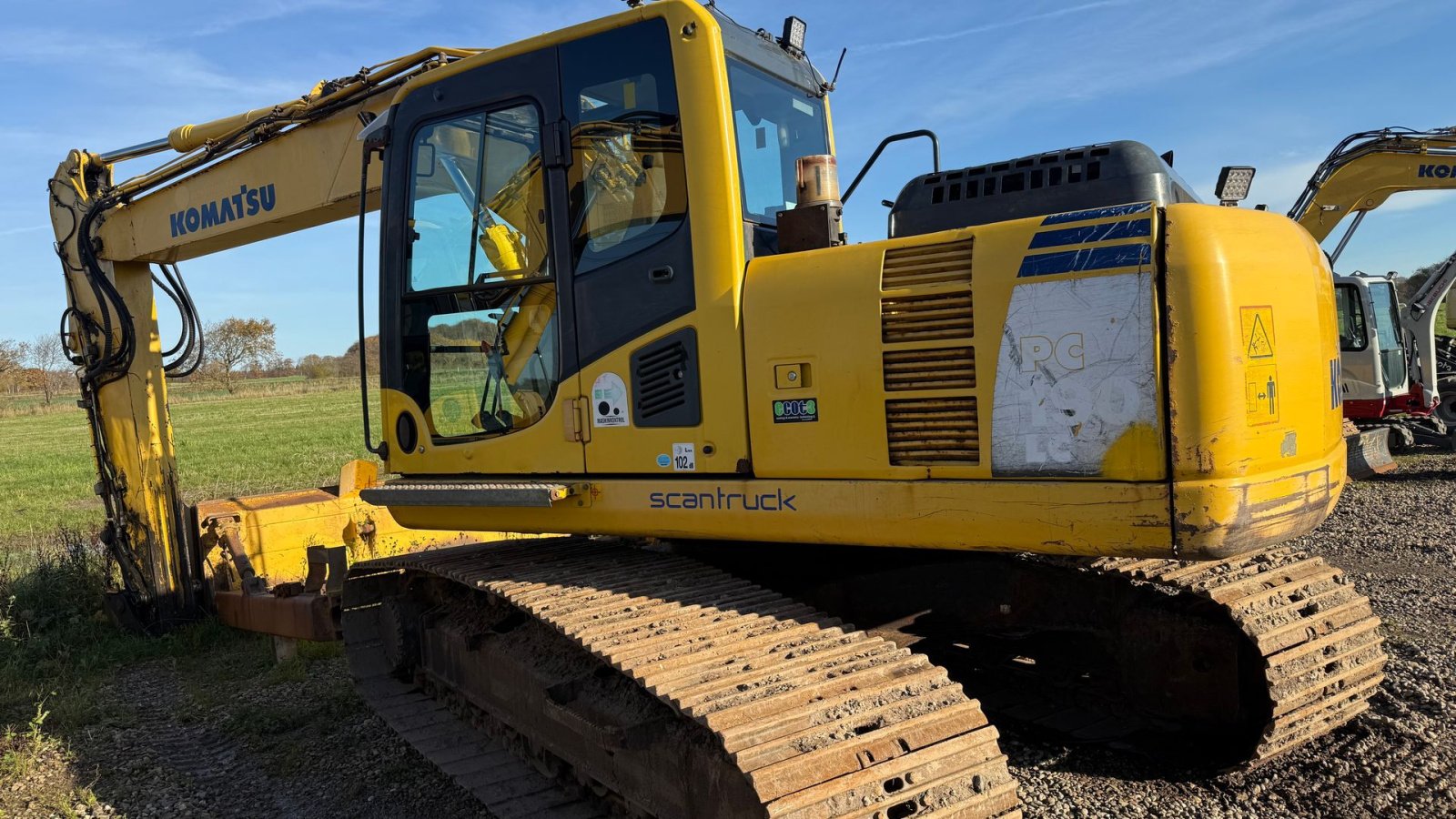 Bagger typu Komatsu PC190LC-8, Gebrauchtmaschine v Rødding (Obrázek 2)
