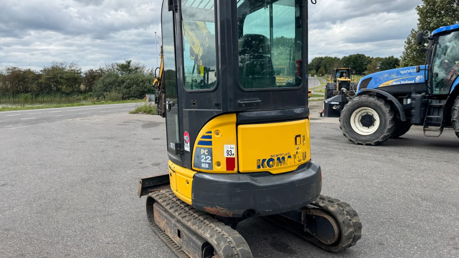 Bagger des Typs Komatsu PC22MR3 MED TILT OG 3 SKOVLE, Gebrauchtmaschine in Nørager (Bild 7)