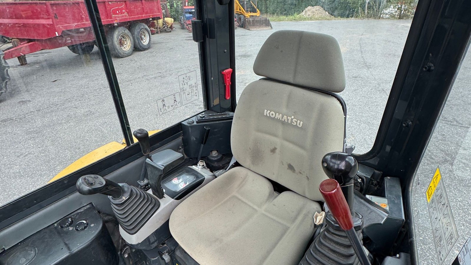 Bagger des Typs Komatsu PC22MR3 MED TILT OG 3 SKOVLE, Gebrauchtmaschine in Nørager (Bild 19)