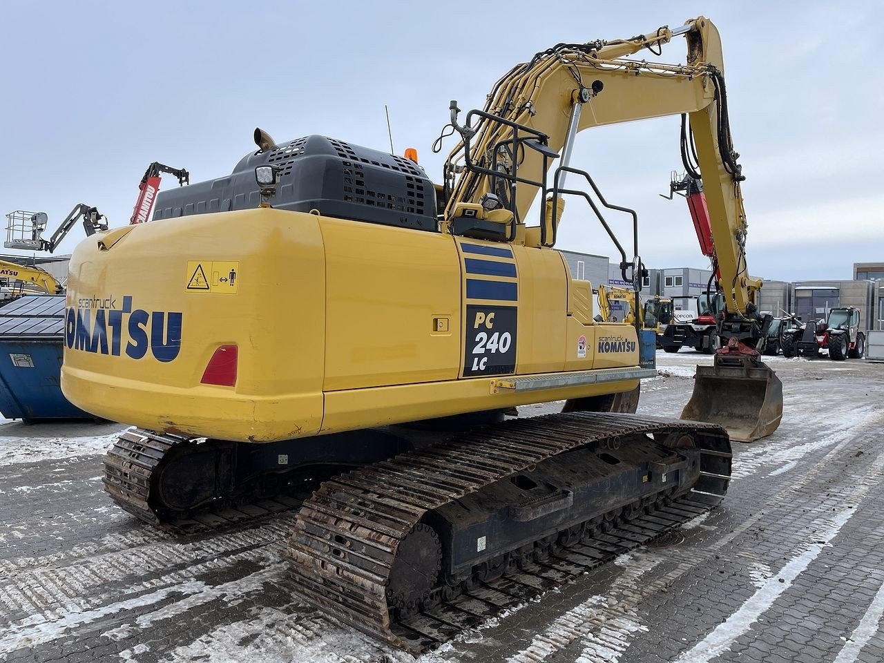 Bagger a típus Komatsu PC240LC-11, Gebrauchtmaschine ekkor: Skive (Kép 4)
