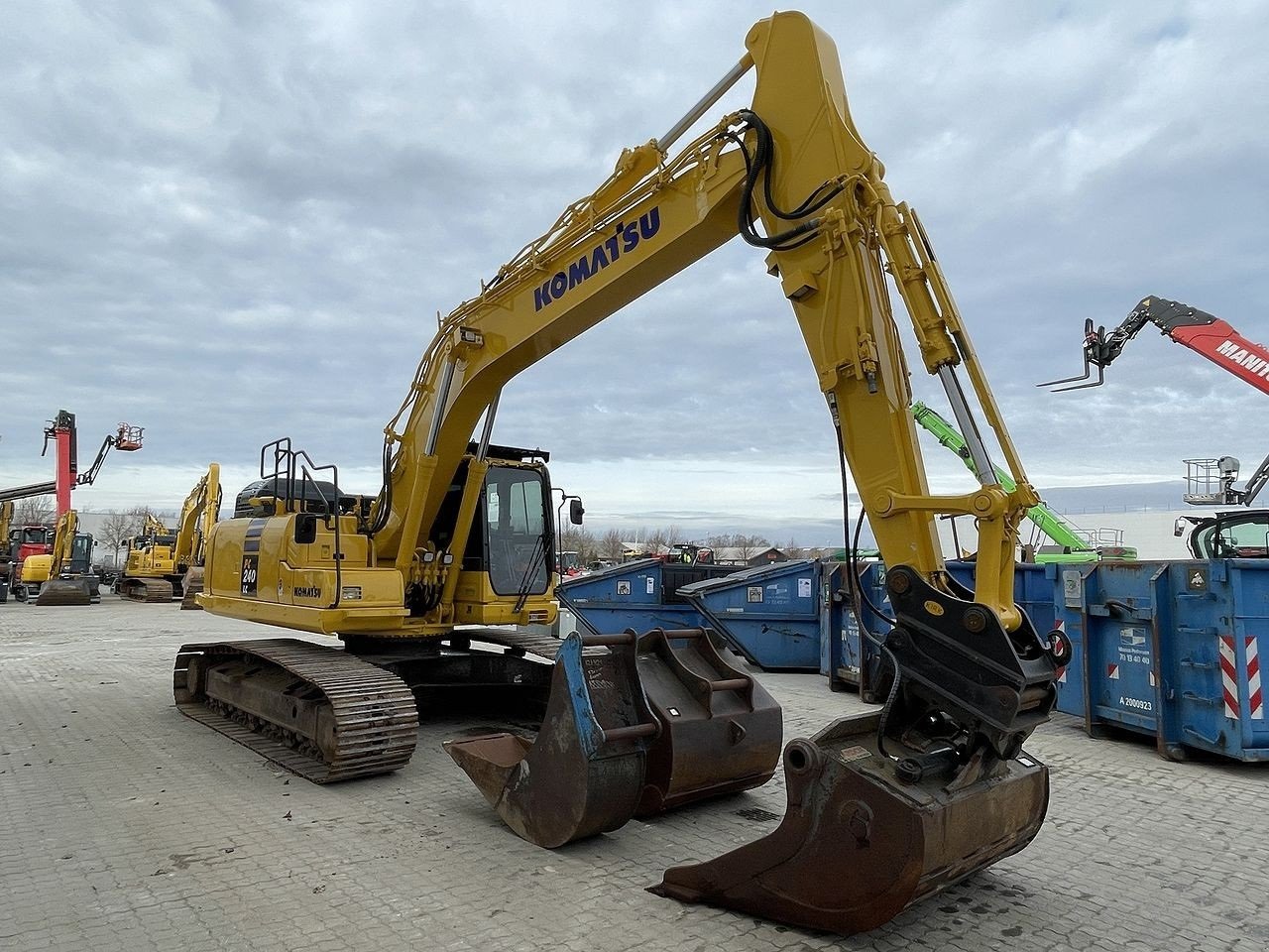 Bagger типа Komatsu PC240LCD-11, Gebrauchtmaschine в Skive (Фотография 5)