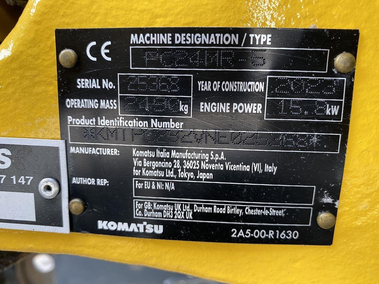 Bagger typu Komatsu PC24MR-5, Gebrauchtmaschine v Skive (Obrázek 14)
