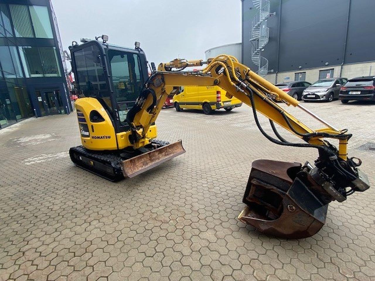 Bagger van het type Komatsu PC24MR-5, Gebrauchtmaschine in Skive (Foto 7)