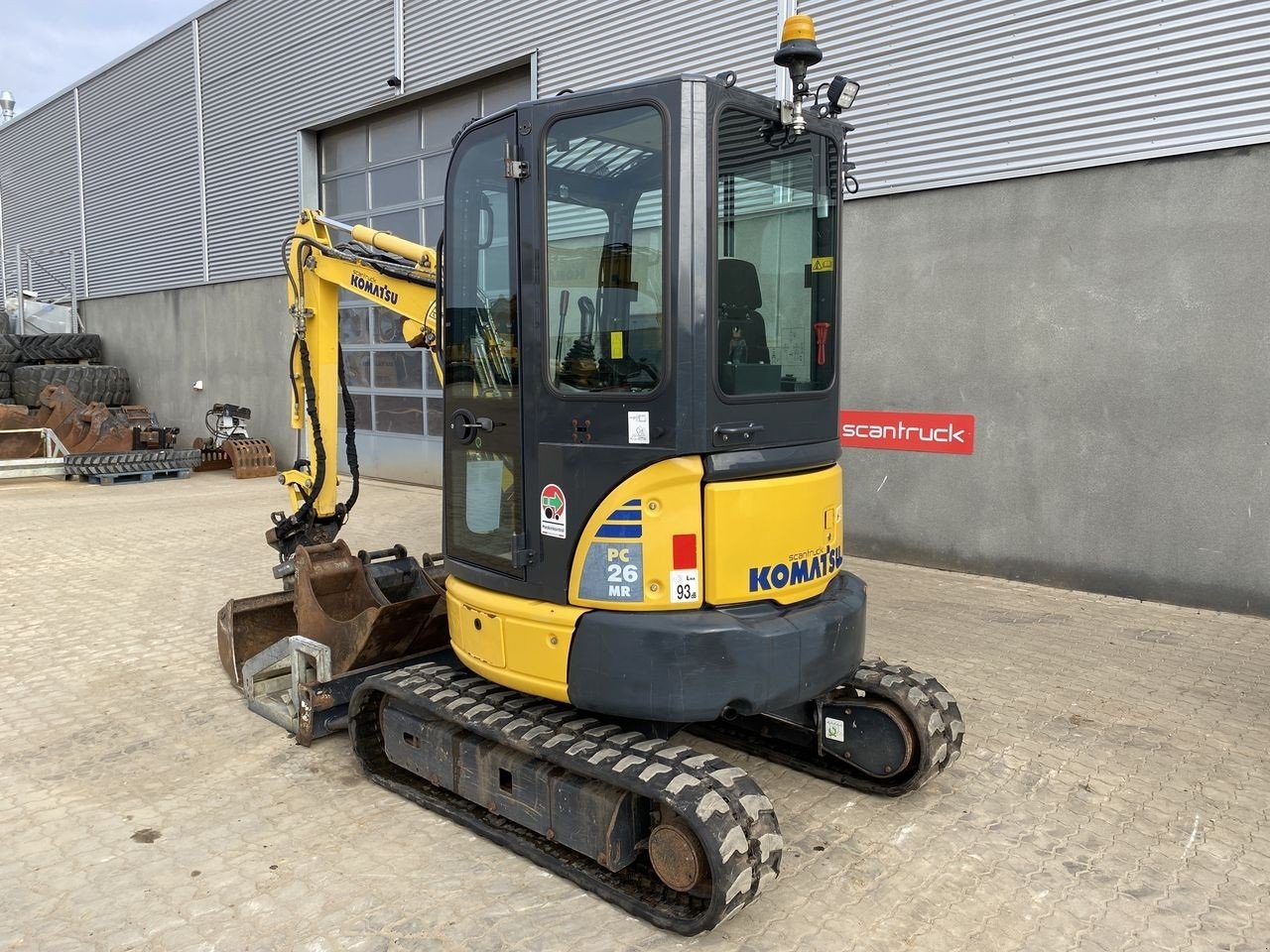 Bagger typu Komatsu PC26MR-3, Gebrauchtmaschine v Skive (Obrázek 2)