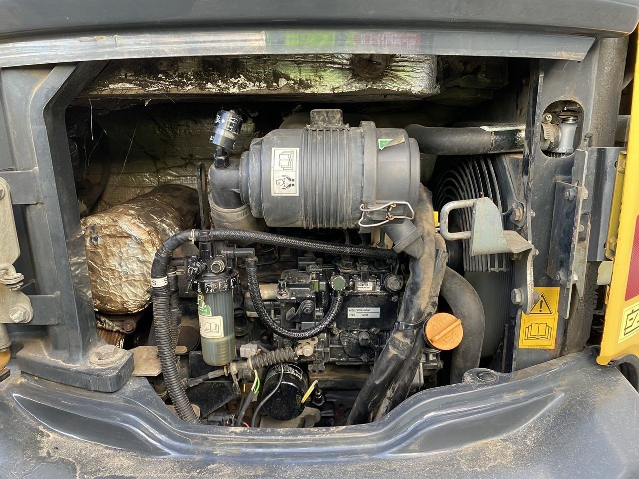 Bagger del tipo Komatsu PC26MR-3, Gebrauchtmaschine en Skive (Imagen 9)