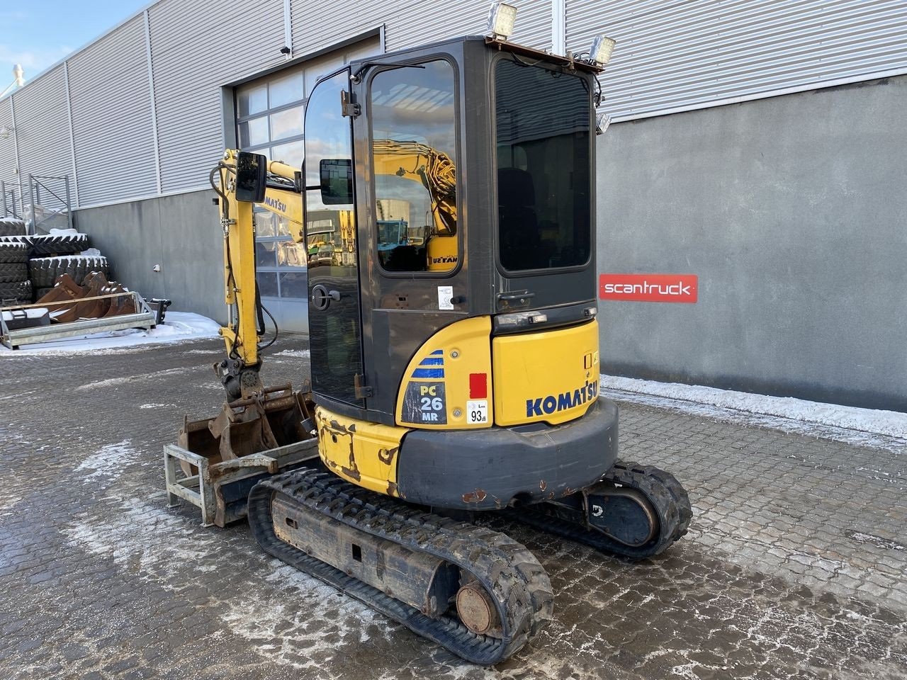 Bagger del tipo Komatsu PC26MR-3, Gebrauchtmaschine en Skive (Imagen 2)