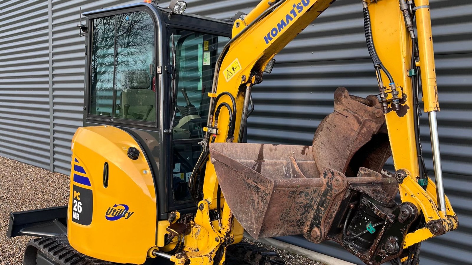 Bagger a típus Komatsu PC26MR-3, Gebrauchtmaschine ekkor: Nykøbing Mors (Kép 3)