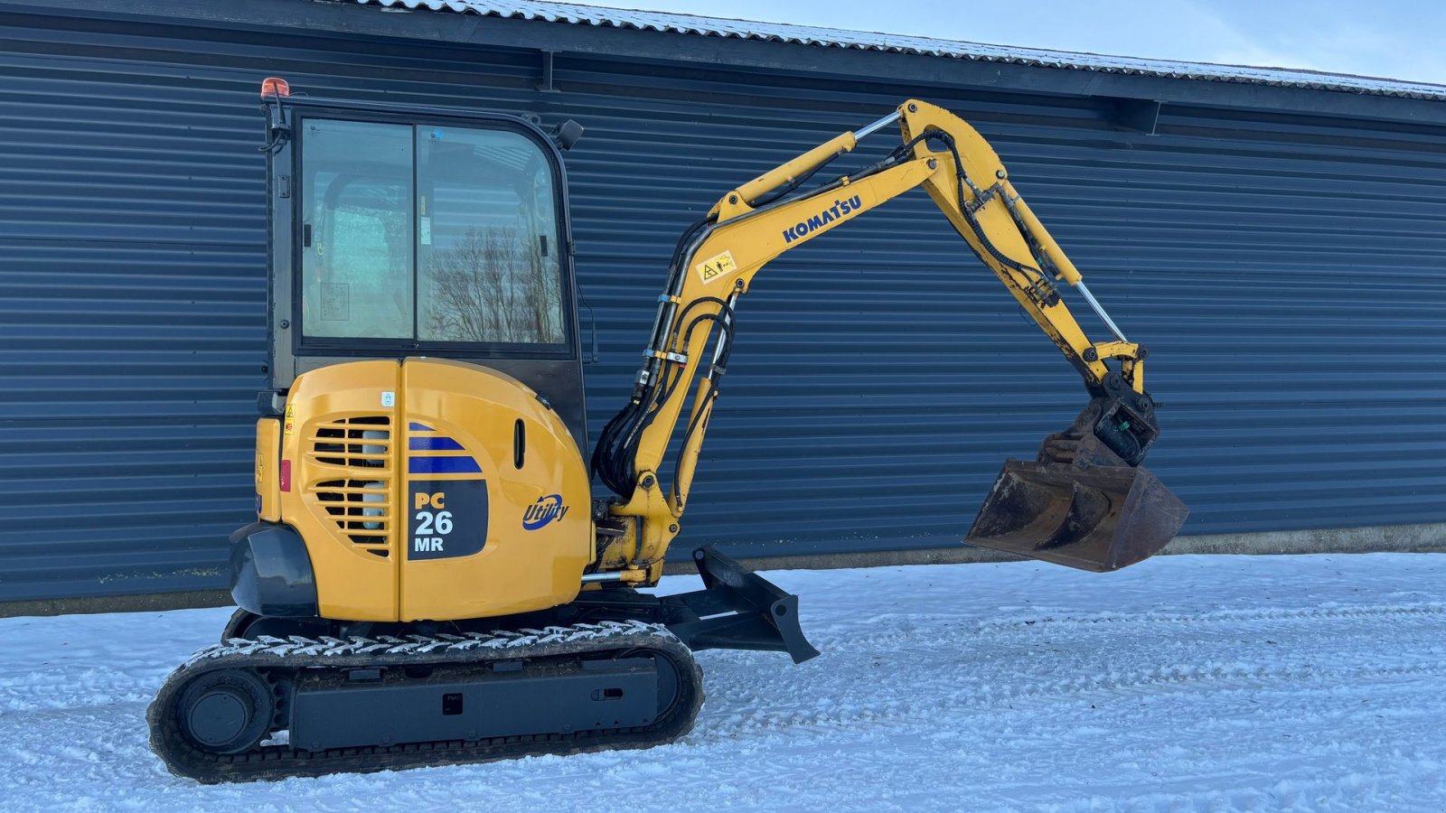 Bagger typu Komatsu PC26MR-3, Gebrauchtmaschine w Nykøbing Mors (Zdjęcie 1)