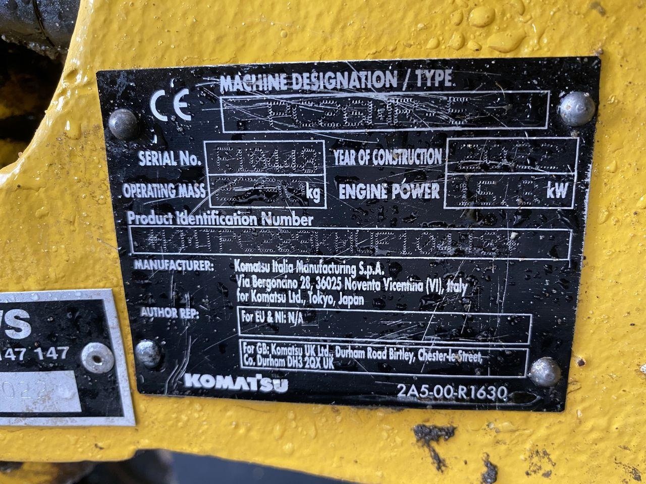 Bagger van het type Komatsu PC26MR-5, Gebrauchtmaschine in Skive (Foto 11)