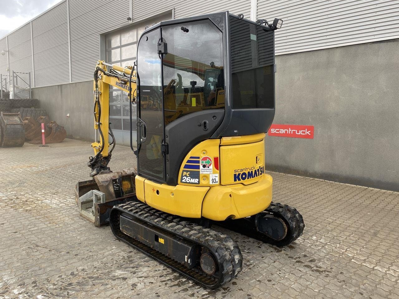 Bagger van het type Komatsu PC26MR-5, Gebrauchtmaschine in Skive (Foto 2)