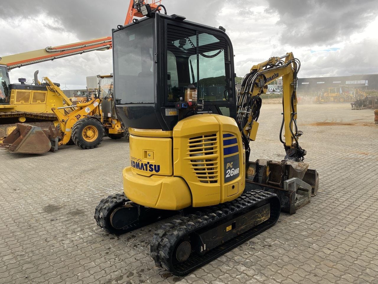 Bagger van het type Komatsu PC26MR-5, Gebrauchtmaschine in Skive (Foto 4)