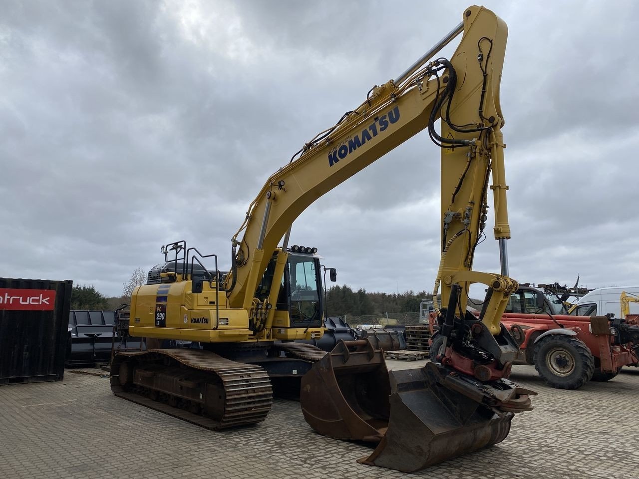 Bagger от тип Komatsu PC290LC-11, Gebrauchtmaschine в Skive (Снимка 5)
