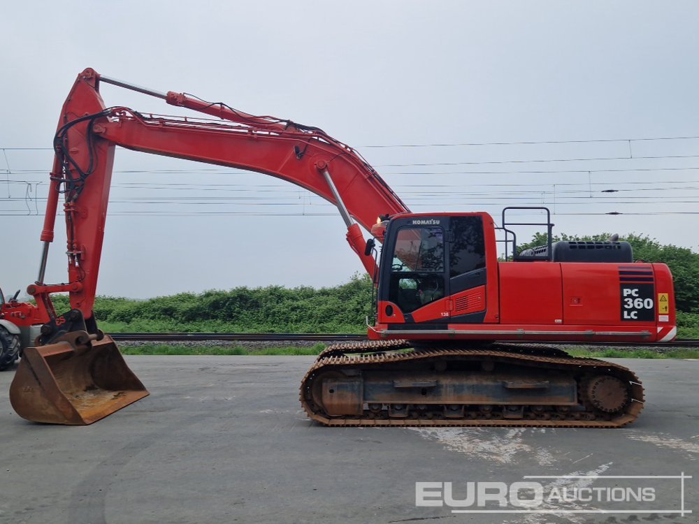 Bagger Türe ait Komatsu PC360LC-10, Gebrauchtmaschine içinde Dormagen (resim 4)