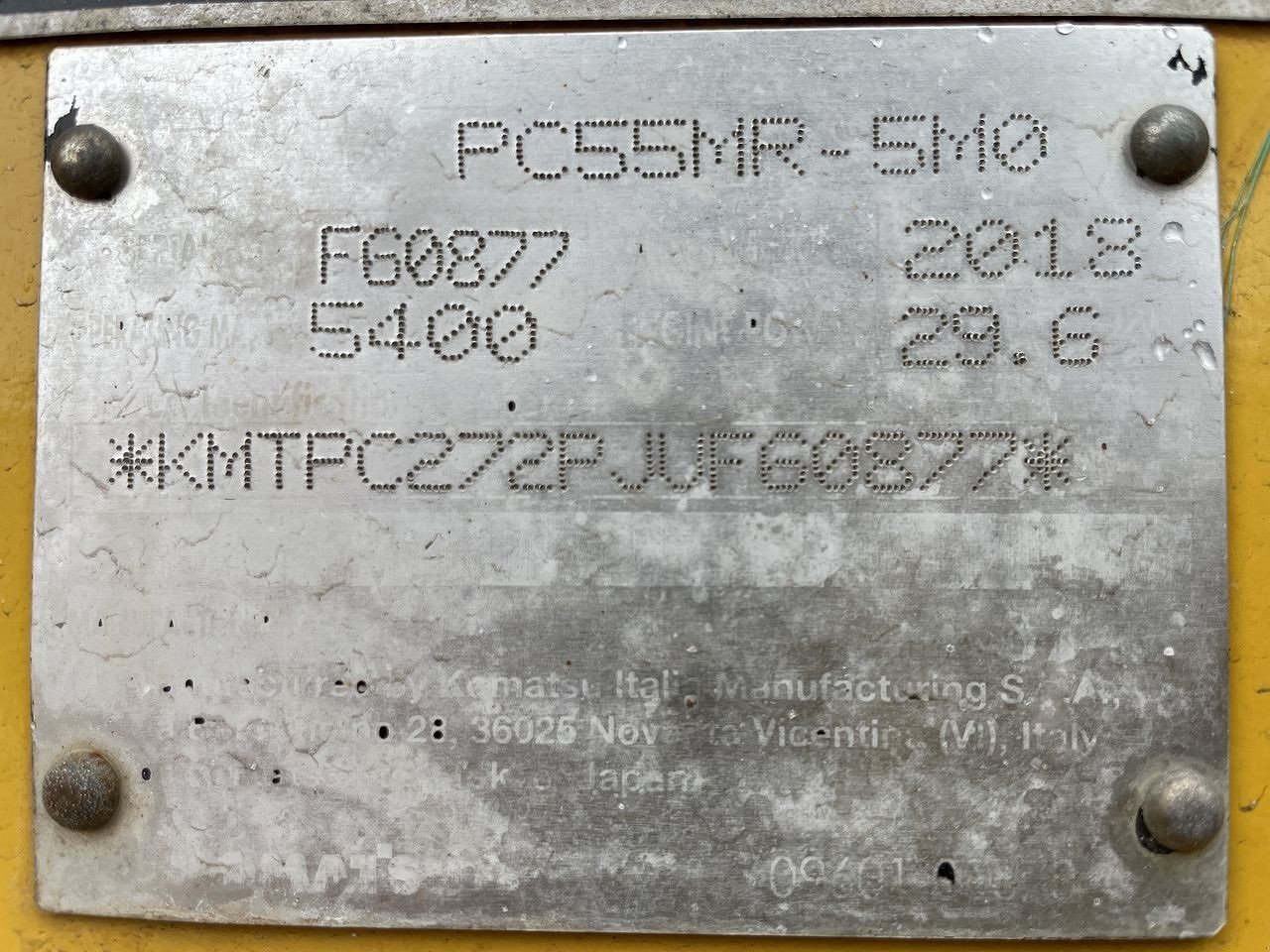 Bagger типа Komatsu PC55MR-5, Gebrauchtmaschine в Skive (Фотография 14)