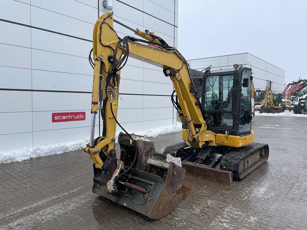 Bagger типа Komatsu PC55MR-5, Gebrauchtmaschine в Skive (Фотография 1)