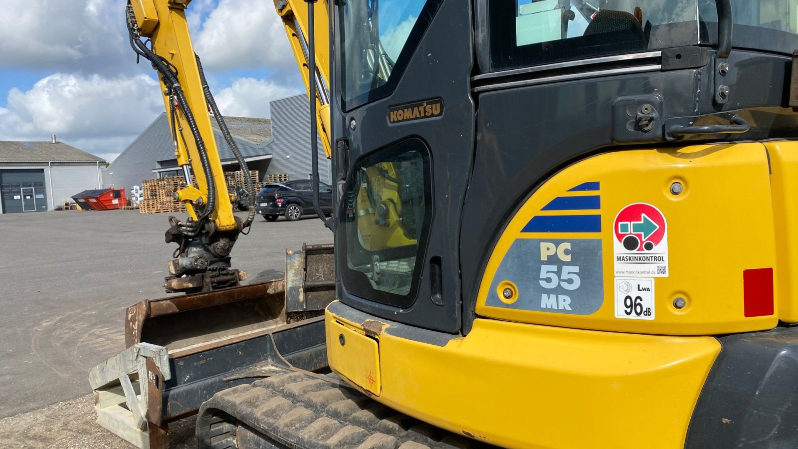 Bagger του τύπου Komatsu PC55MR, Gebrauchtmaschine σε Viborg (Φωτογραφία 4)