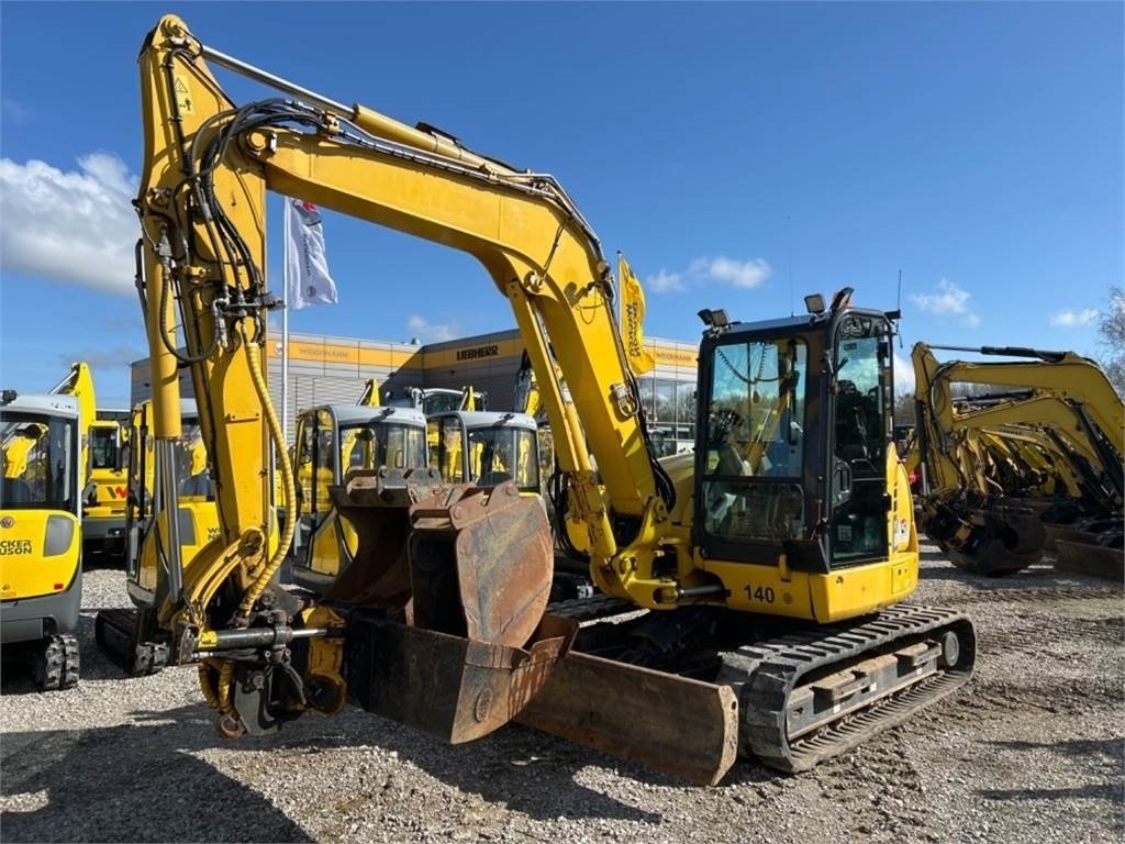 Bagger des Typs Komatsu PC80 MR, Gebrauchtmaschine in Vojens (Bild 3)