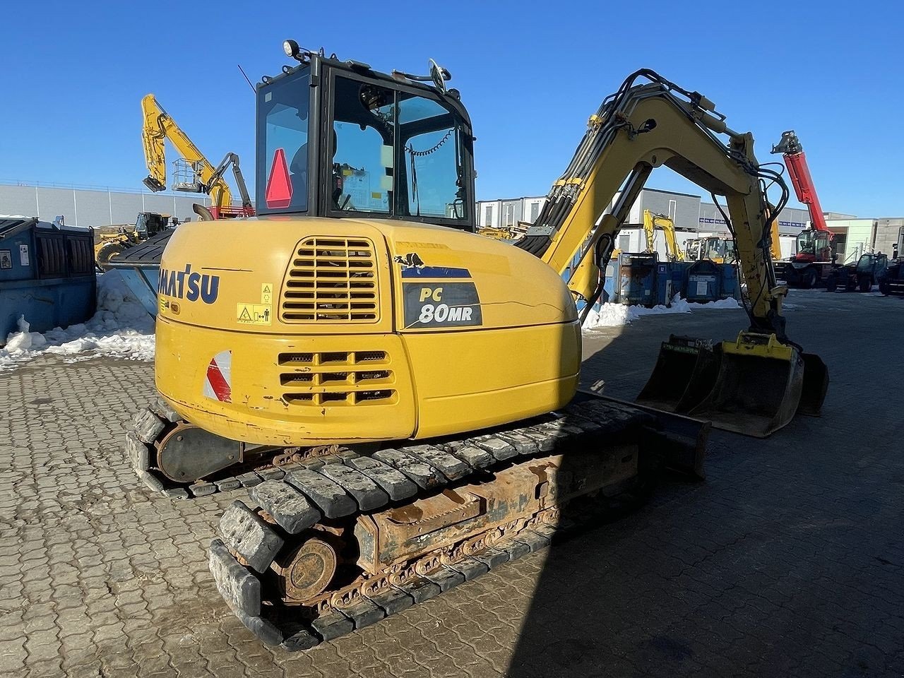 Bagger za tip Komatsu PC80MR-5, Gebrauchtmaschine u Skive (Slika 4)