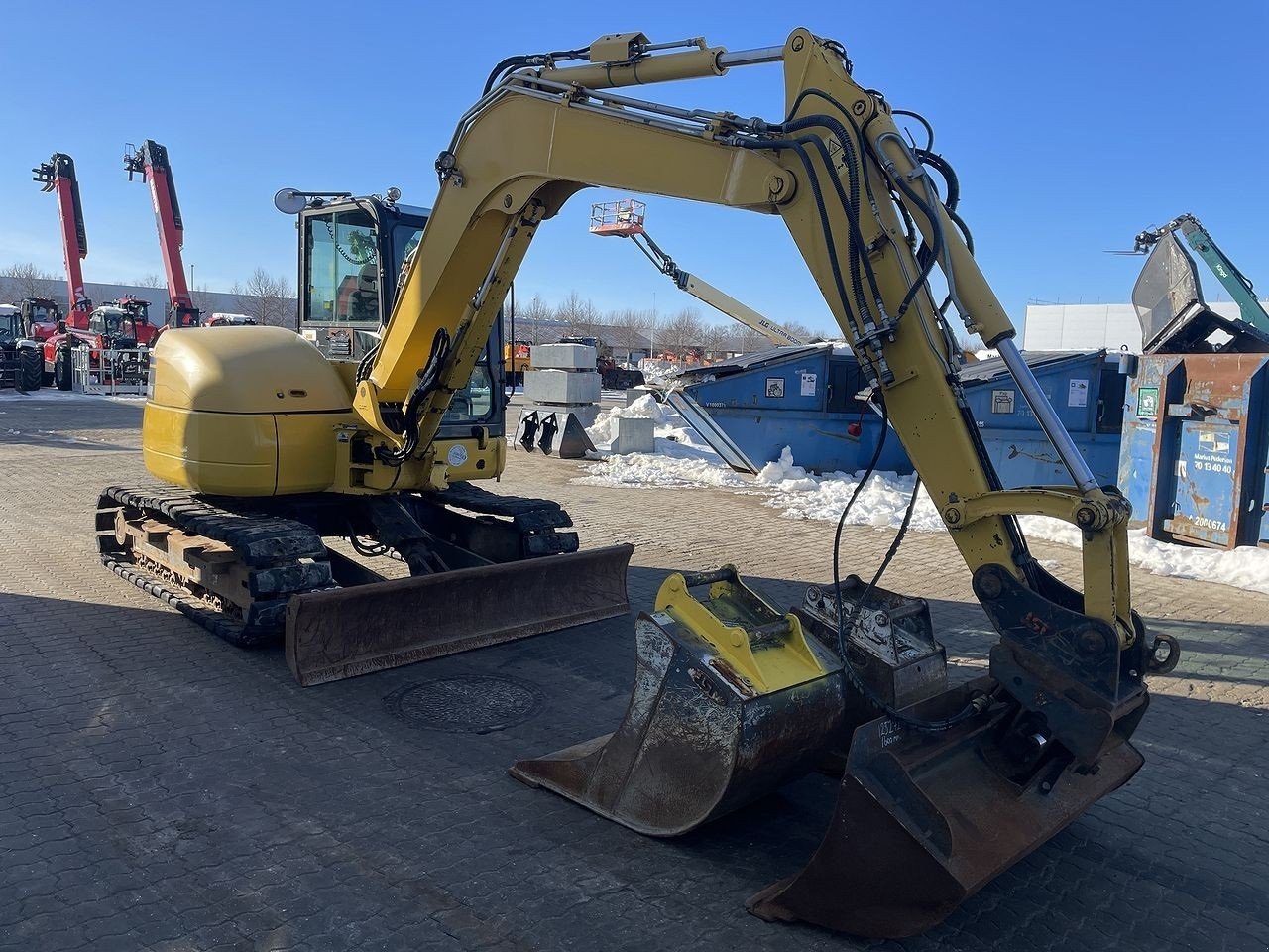 Bagger za tip Komatsu PC80MR-5, Gebrauchtmaschine u Skive (Slika 5)