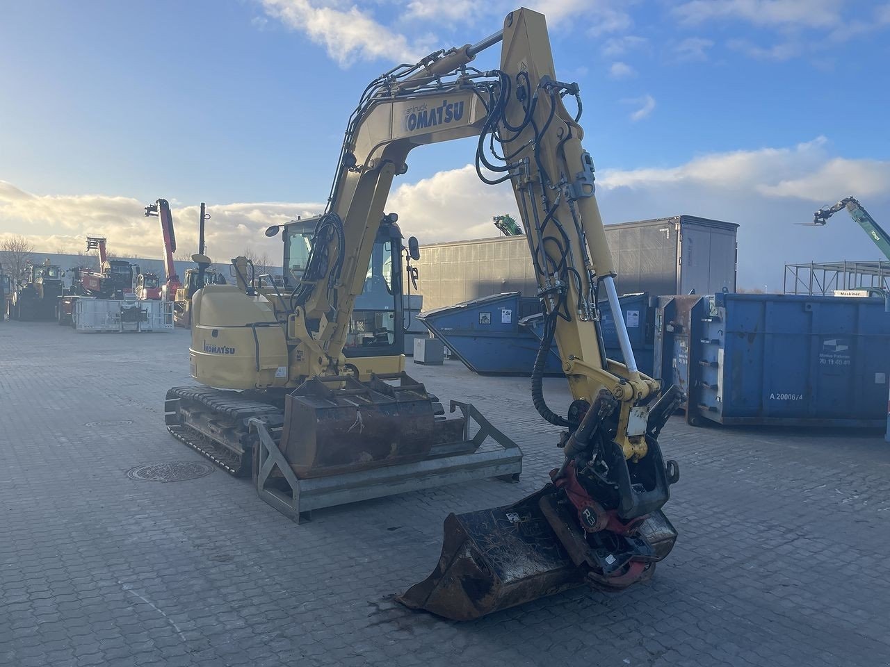 Bagger tip Komatsu PC88MR-10, Gebrauchtmaschine in Skive (Poză 5)