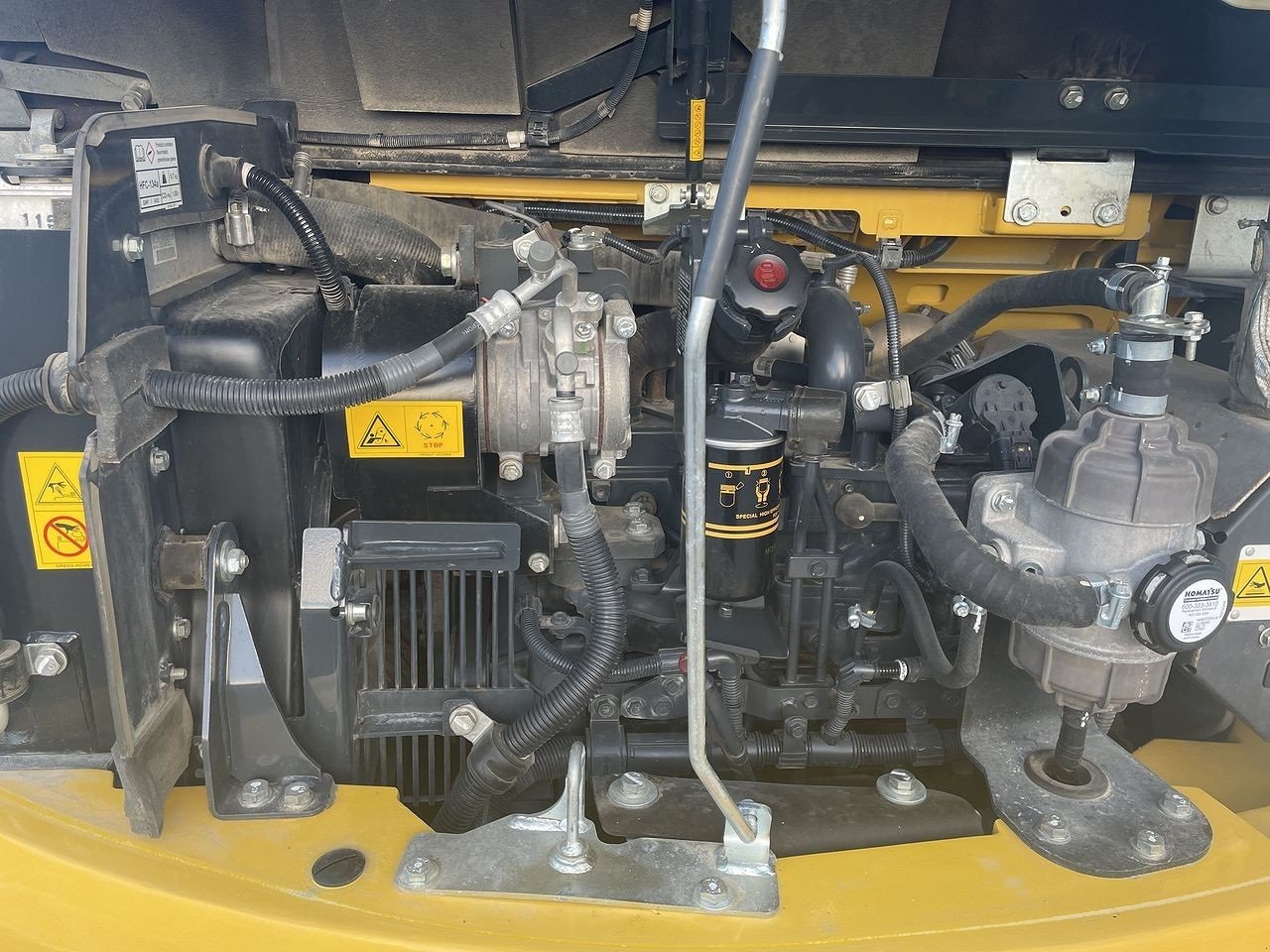 Bagger tip Komatsu PC88MR-10, Gebrauchtmaschine in Skive (Poză 9)