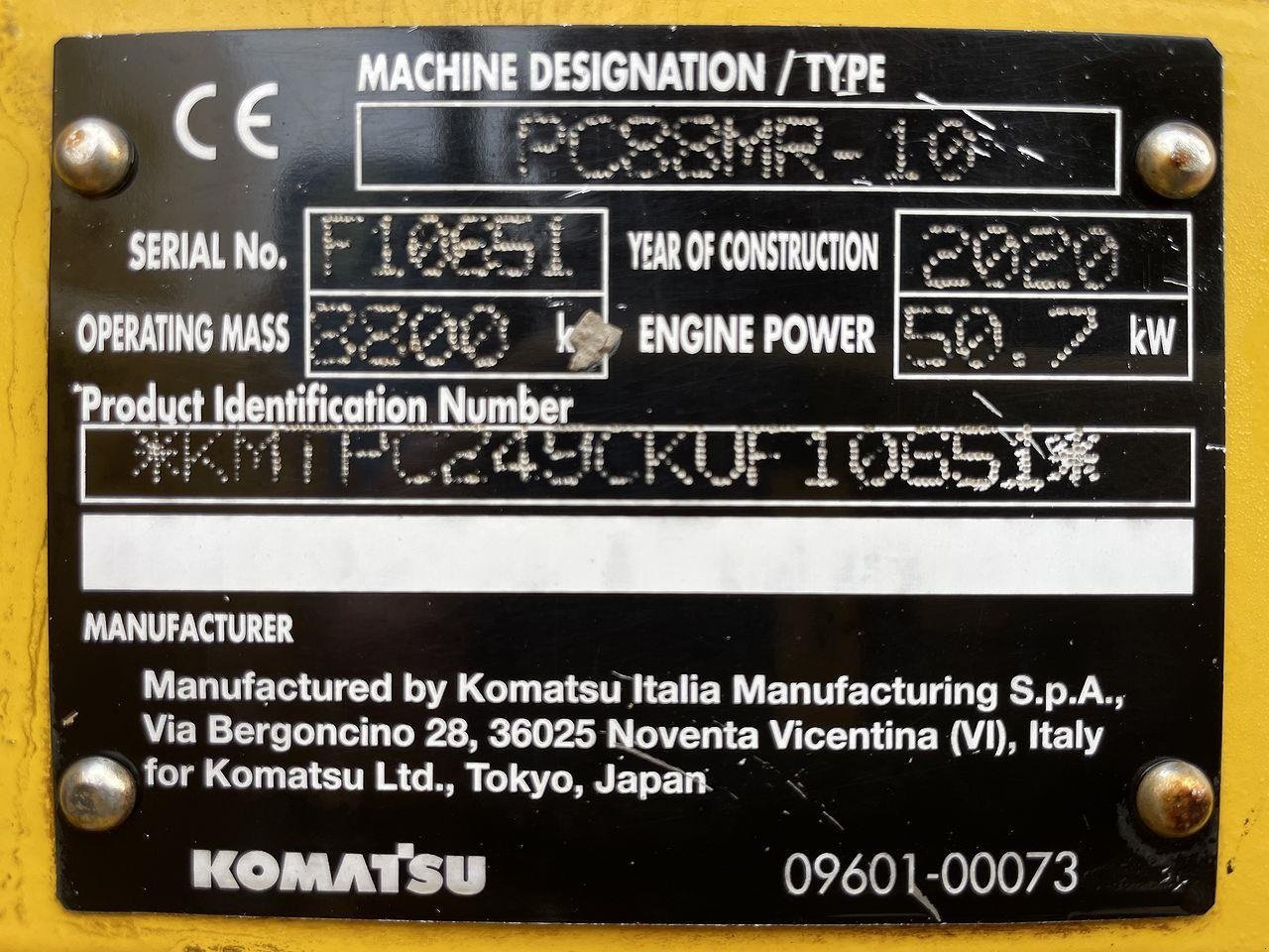 Bagger typu Komatsu PC88MR-10, Gebrauchtmaschine v Skive (Obrázek 13)