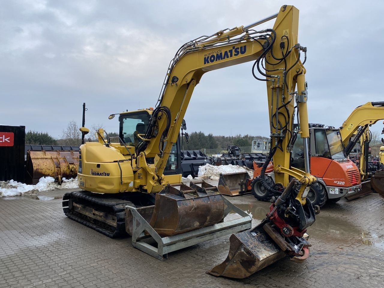 Bagger vrste Komatsu PC88MR-10, Gebrauchtmaschine v Skive (Slika 5)