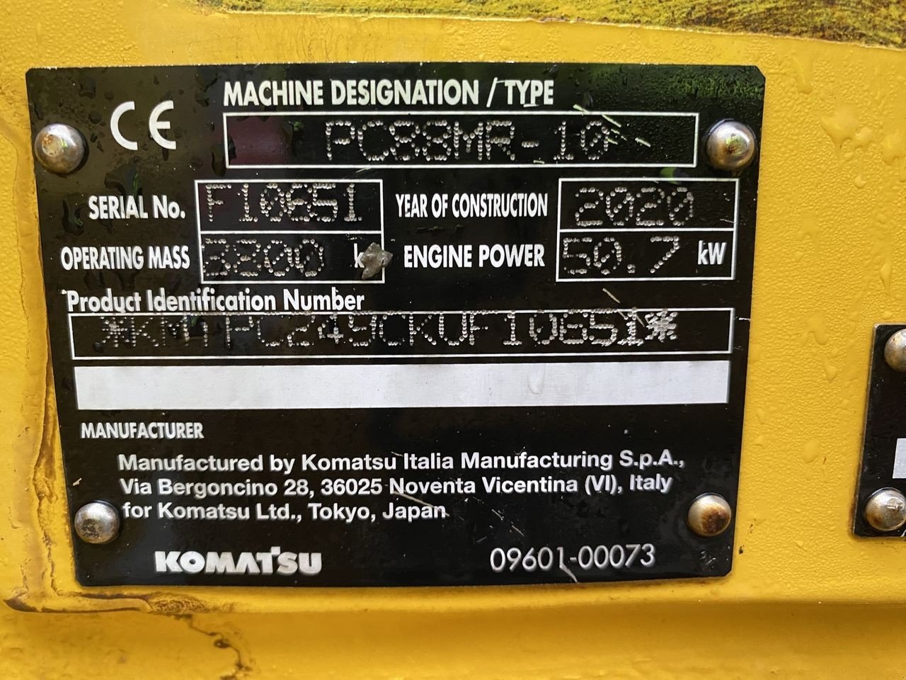 Bagger vrste Komatsu PC88MR-10, Gebrauchtmaschine v Skive (Slika 11)